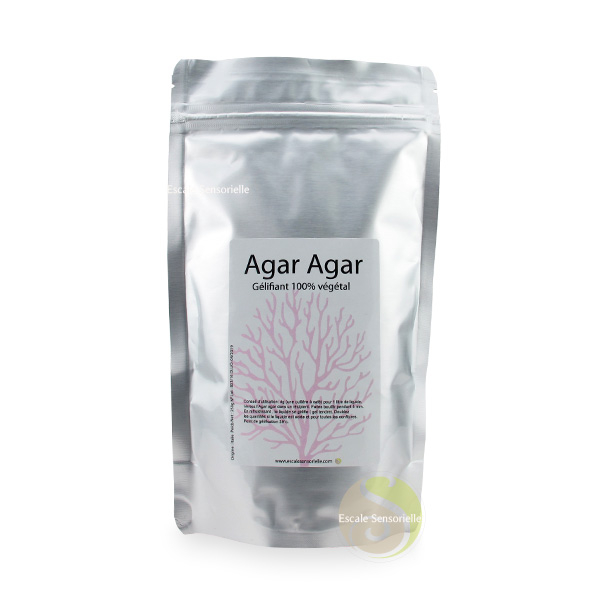Gélatine végétale agar agar poudre naturel minceur épaississant