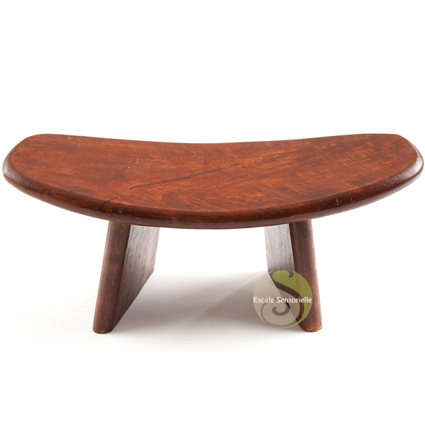 Banc de yoga pieds amovibles méditation bois de manguier