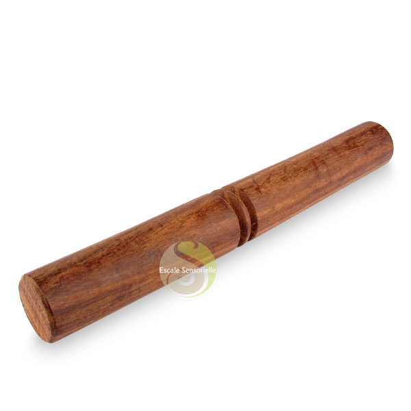 Grand bâton bois bol rare chantant tibétain méditation