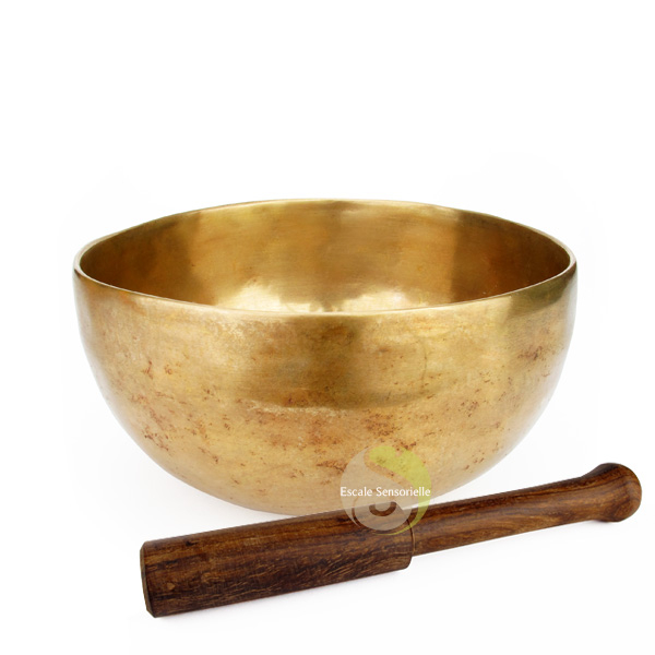 Bol 262g gravé sigle OM à l'intérieur pour méditation