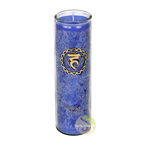 Chakra gorge couleur bougie Chakra de la gorge n°5 Vishudda