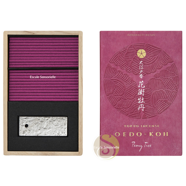 Encens pivoine OEDO-KOH parfum luxueux floral