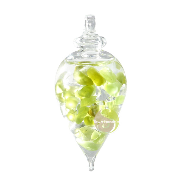 Pendentif péridot cristal Philia VitaJuwel bijoux luxe énergie