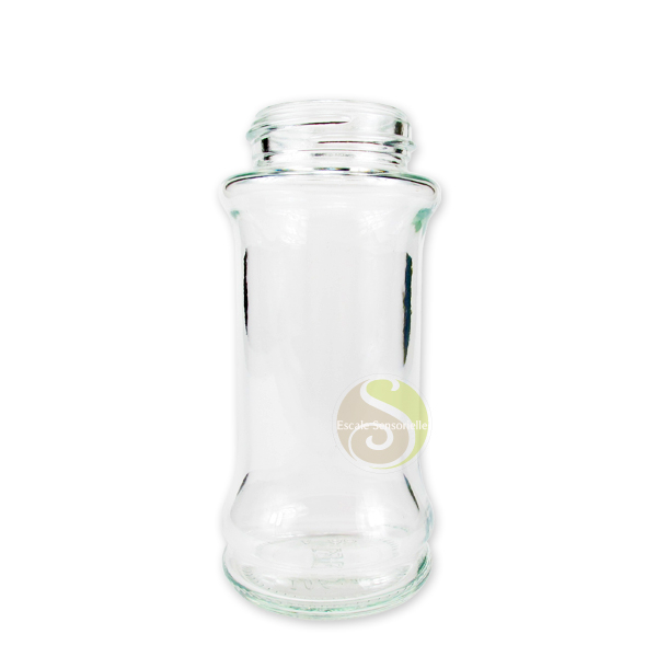 Pot flacon épices conservation verre transparent rangement
