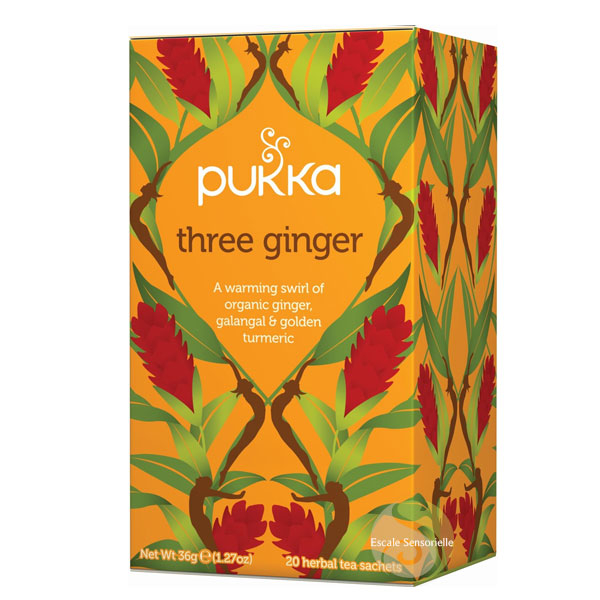 Tisane 3 gingembres infusion ayurvédique aux plantes Bio