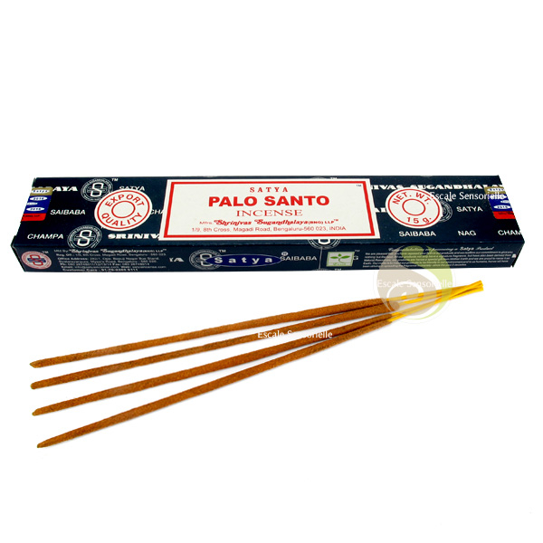 Encens palo Santo Satya bois sacré encens indien bâtonnets purs et naturels