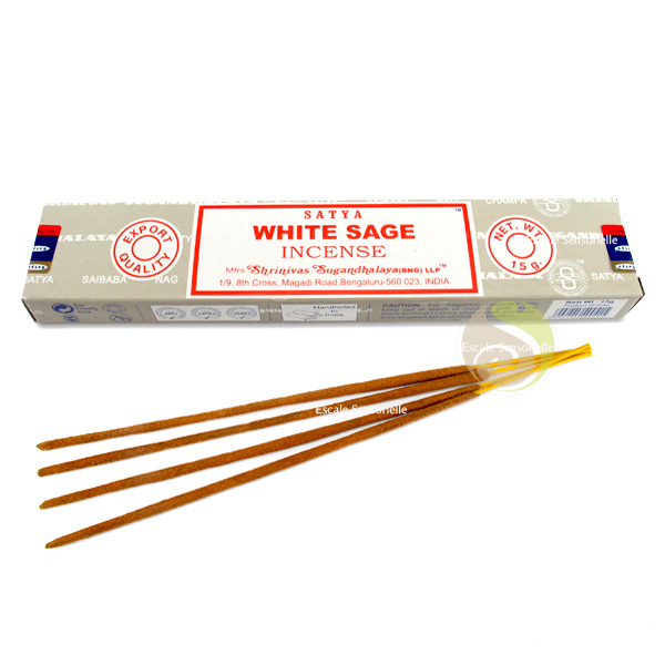 Sauge blanche satya encens indien naturel purification