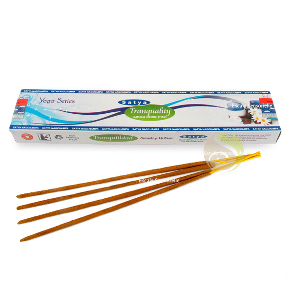 Encens tranquility Satya 15g indien yoga serie