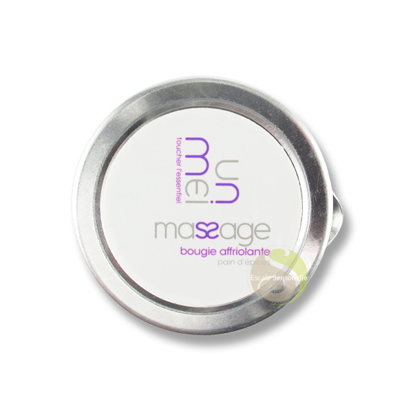 Bougie massage corps pain d'épices affriolante gourmande