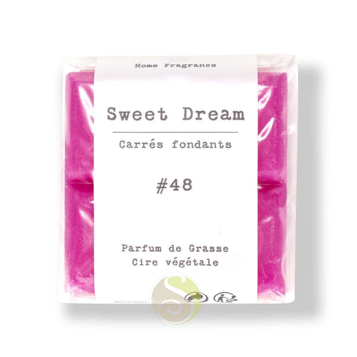 Sweet dream cire parfumée parfum bergamote et pomme à diffuser 