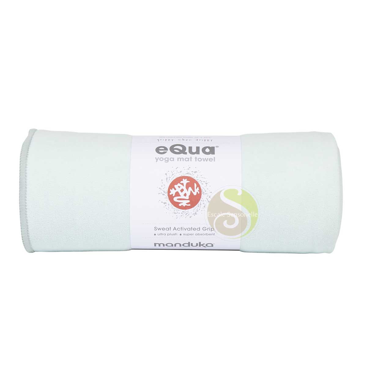EQua yoga mat towel Manduka sea foam ultra plush sweat actived grip