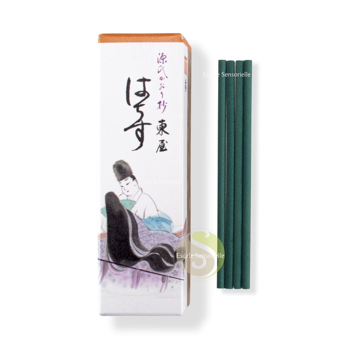 Encens Genji hachisu parfum boisé collection japonais