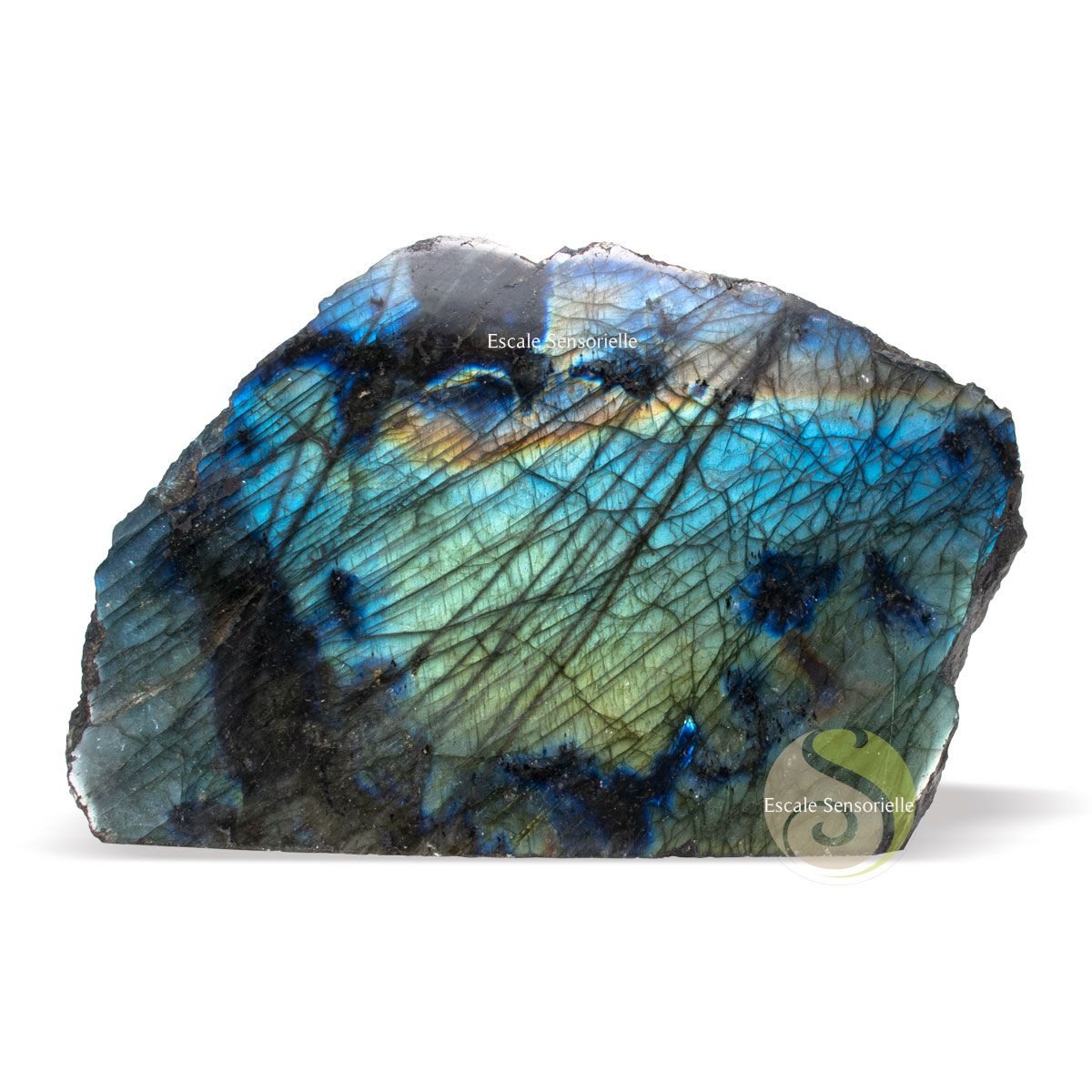 labradorite minéraux gemme rare protection Pierre brute 