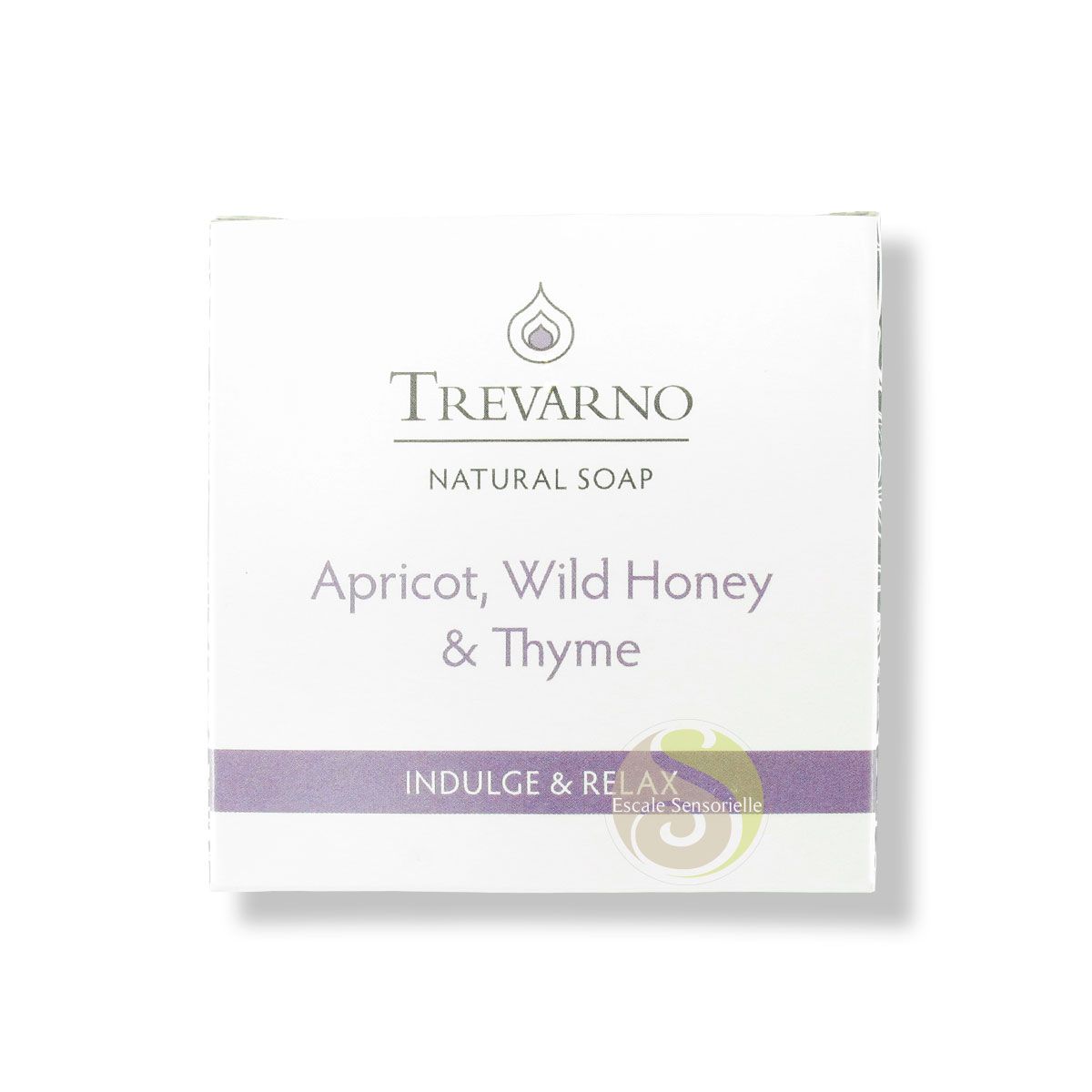 Saponifié à froid savon Trevarno abricot miel et thym exfoliant doux