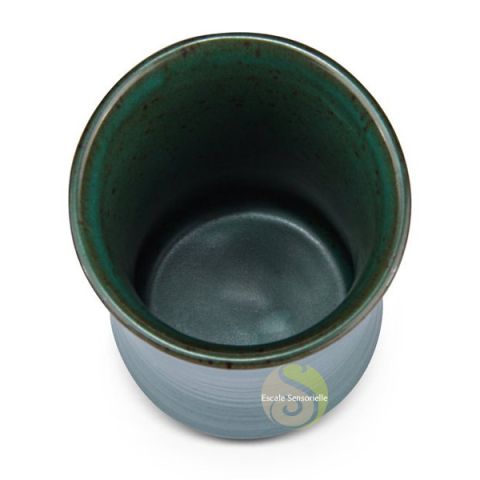 Tasse à thé céramique vert jade 