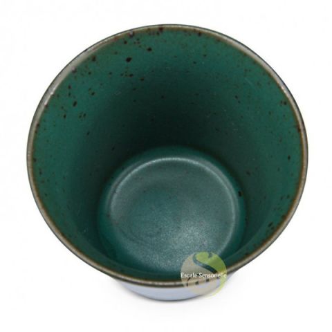 Tasse à thé céramique vert jade 