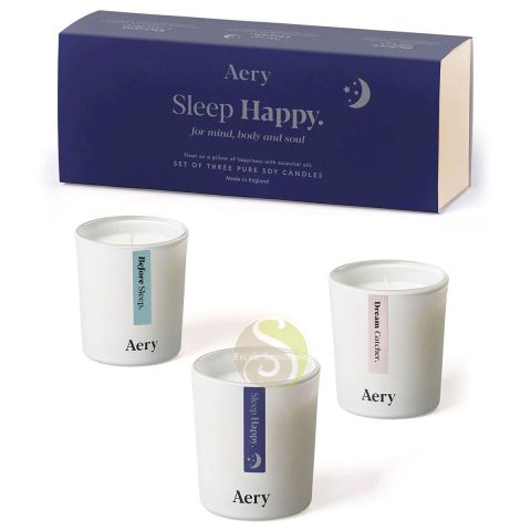 Aery Sleep happy scented candle Aeromatherapy collection box
