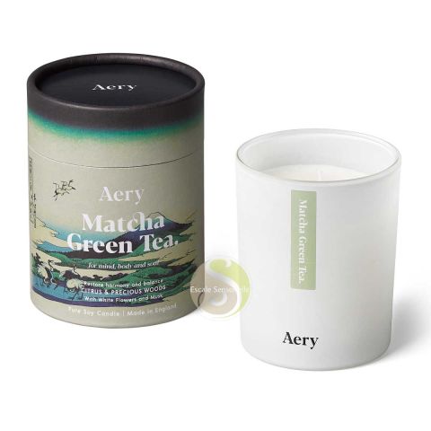 Matcha green tea bougie luxe Aery Living collection tokyo