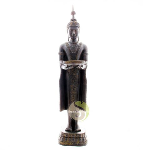 Statue thailandais Bouddha offrande