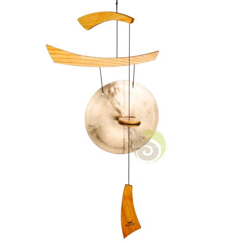 Carillon accordé guérison noeud infini bronze Woodstock chimes healing -  Escale Sensorielle