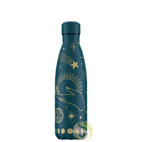 Bouteille zéro déchet isotherme Chilly's mystic teal 500ml nomade