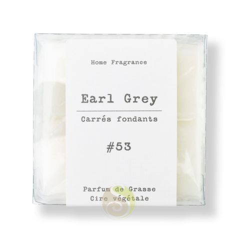 Earl grey parfum de cire parfumé d'intérieur carrés fondants