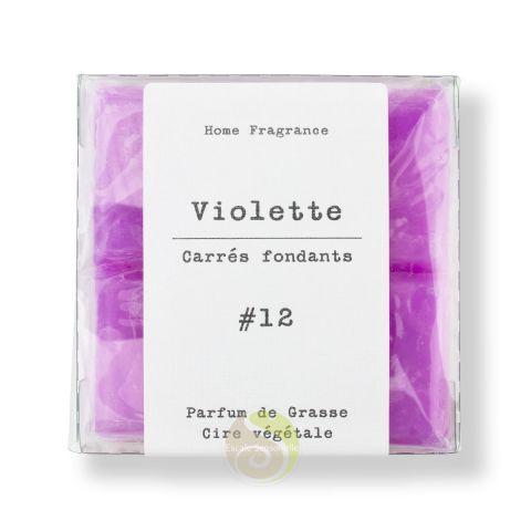 Violette carrés parfumés fondants d'intérieur pour diffuseur à bougie