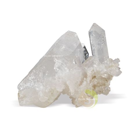 Pointe collection cristal de roche lithothérapie minéraux