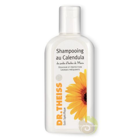 Dr Theiss shampoing calendula apaise et protège usage fréquents 