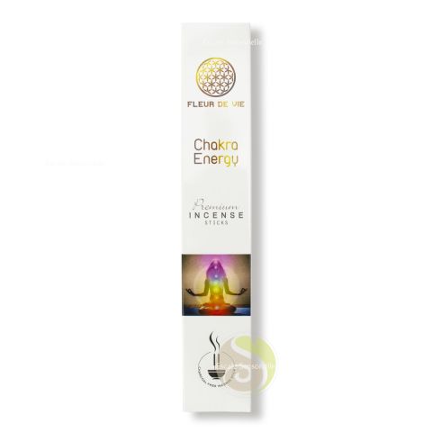 Encens premium fleur de vie chakra energy au parfum floral frangipanier