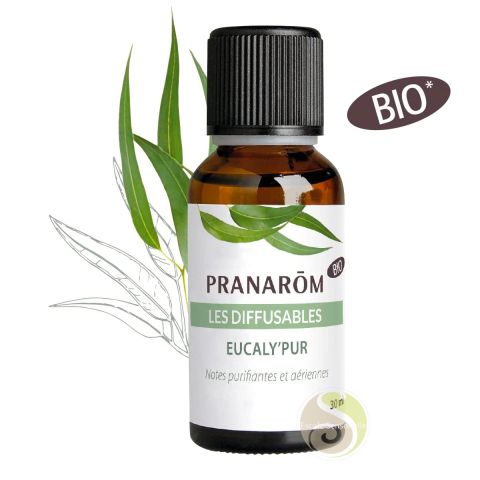 Eucaly'pur Pranarom eucalyptus menthe huile d'ambiance synergie bio les diffusables