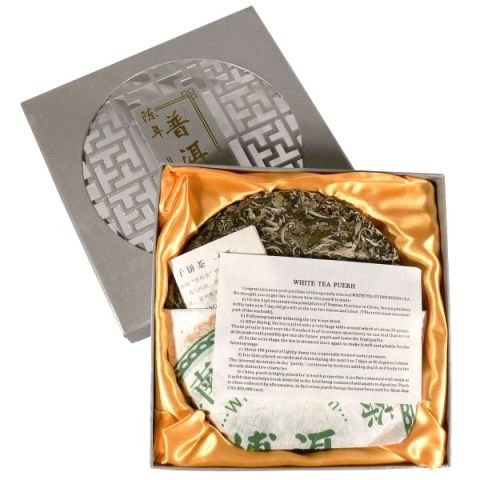 Galette de thé blanc Pu erh du Yunnan