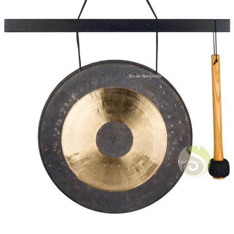 Gong suspendu Chau Woodstock chimes Ø 35cm bronze