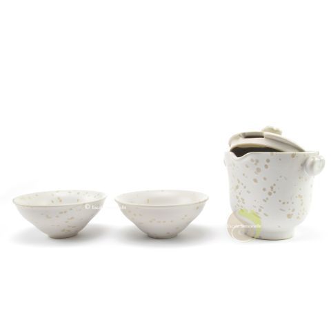Gaiwan céramique coréenne et tasses set service à thé