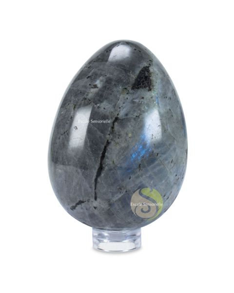 Oeuf pierre minérale - Labradorite