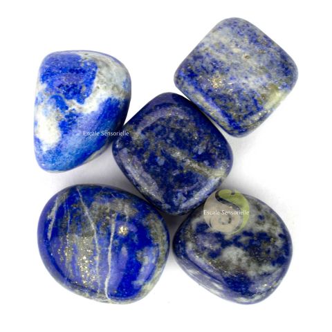 Lapis lazuli pierre roulée naturelle 2cm favorise la relaxation
