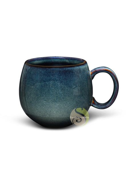 Mug céramique jianzhan blue salt lake 500ml