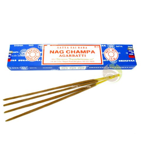 Encens Nag champa Satya 1,00€ boîte de 15g indien 