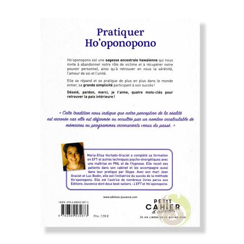 Petit cahier d'exercices pour pratiquer Ho'oponopono