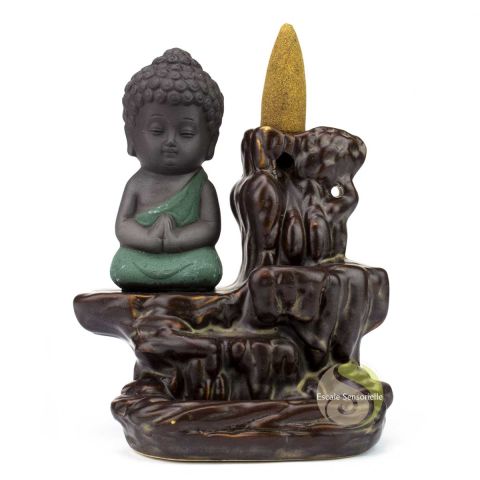 Support pour encens à refoulement little Bouddha