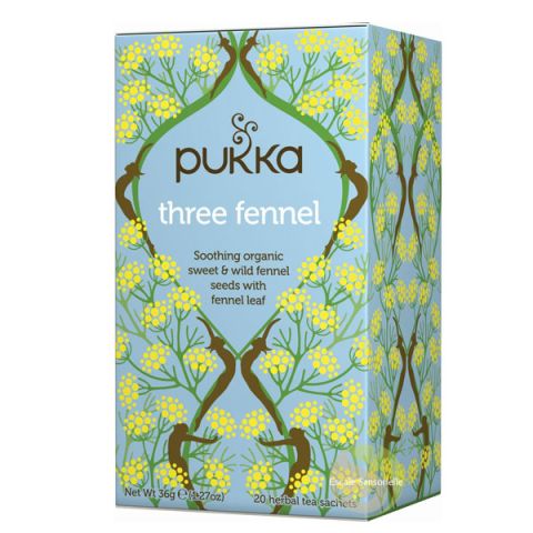Tisane digestion 3 fenouils Pukka herbs infusion ayurvédique