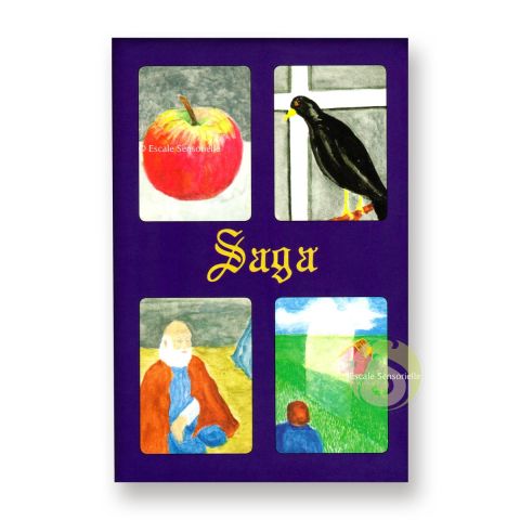 Saga, jeu de cartes associatives métaphorique mythes et légendes