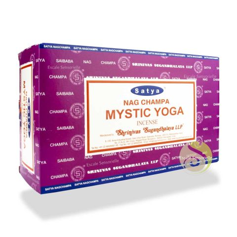 Mystic yoga Satya encens naturel indien parfum aromatique d'épices, racines et résines