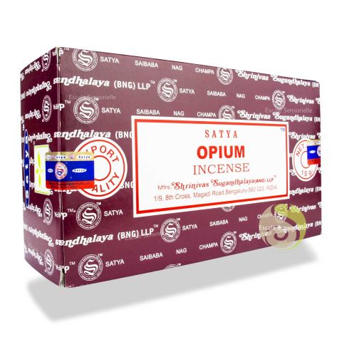 Opium Satya encens naturel indien parfum fleur de pavot apaisement détente