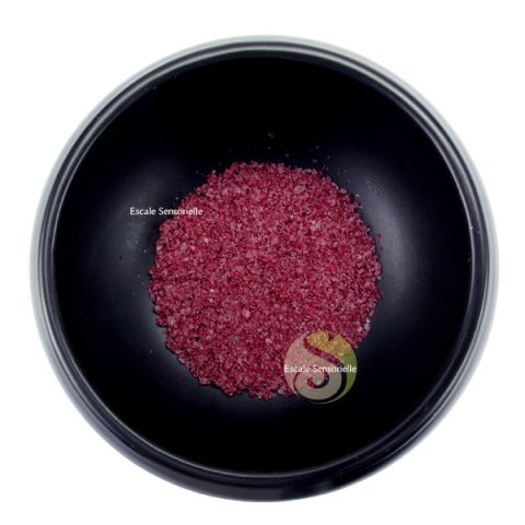 Fleur de sel hibiscus goût acidulé recette viande grillée condiments