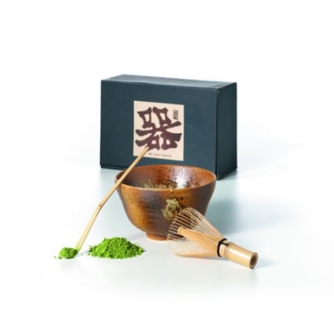 Coffret chanoyu cérémonie du thé vert matcha