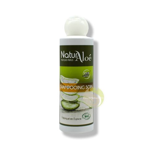 Shampoing soin Natur aloé Bio anti-démangeaisons, squames, pellicules solution