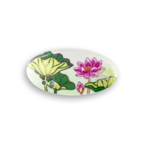 Support encens fleur de lotus Hasu Shoyeido en céramique japonaise