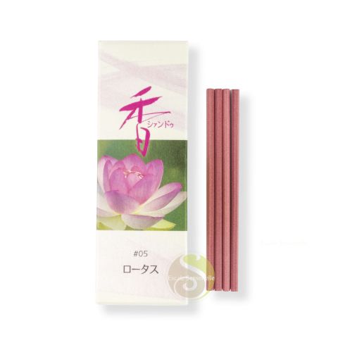 Lotus encens pressé japonais Xiang Do Shoyeido parfum fleuri