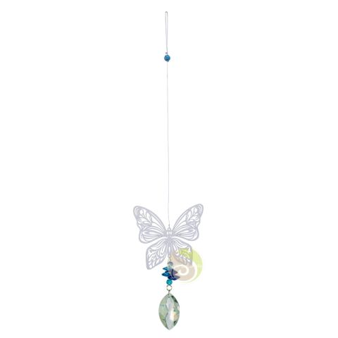 Mobile suspension cristal papillon